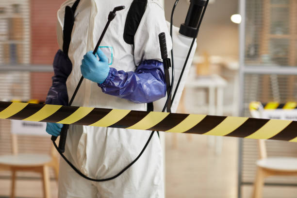 Professional Biohazard technician working in Conklin, MI